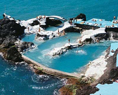 Lava Pool in Madeira Portugal Lava Pool in Madeira Portugal